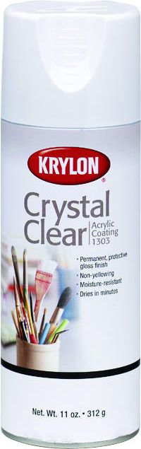 SPRAY CRYSTAL CLEAR 11OZ  (6)