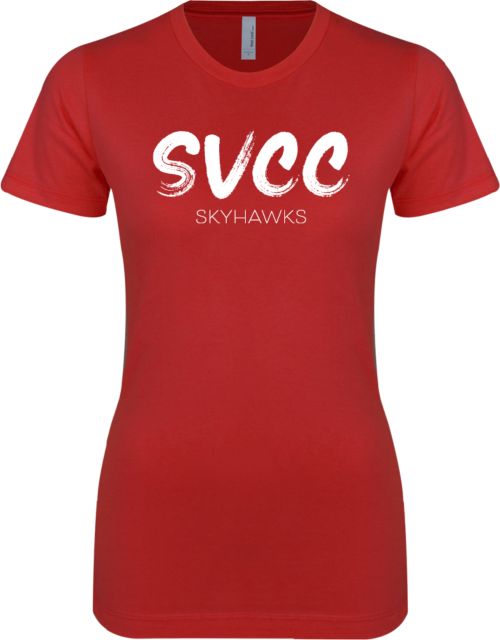 Sauk Valley Next Level Womens Boyfriend Tee SVCC Skyhawks Painter - ONLINE ONLY