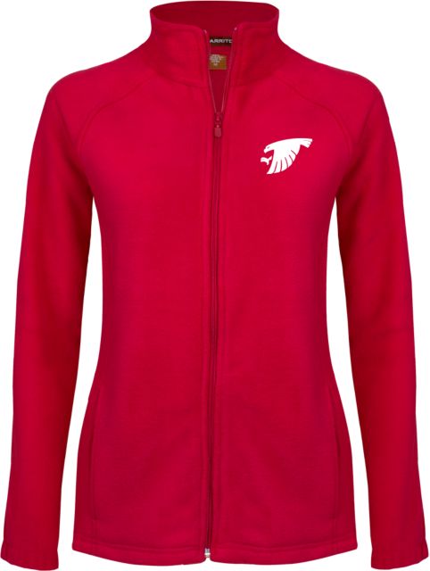 Sauk Valley Womens Fleece Full Zip Jacket Sauk Valley CC Mascot - ONLINE ONLY
